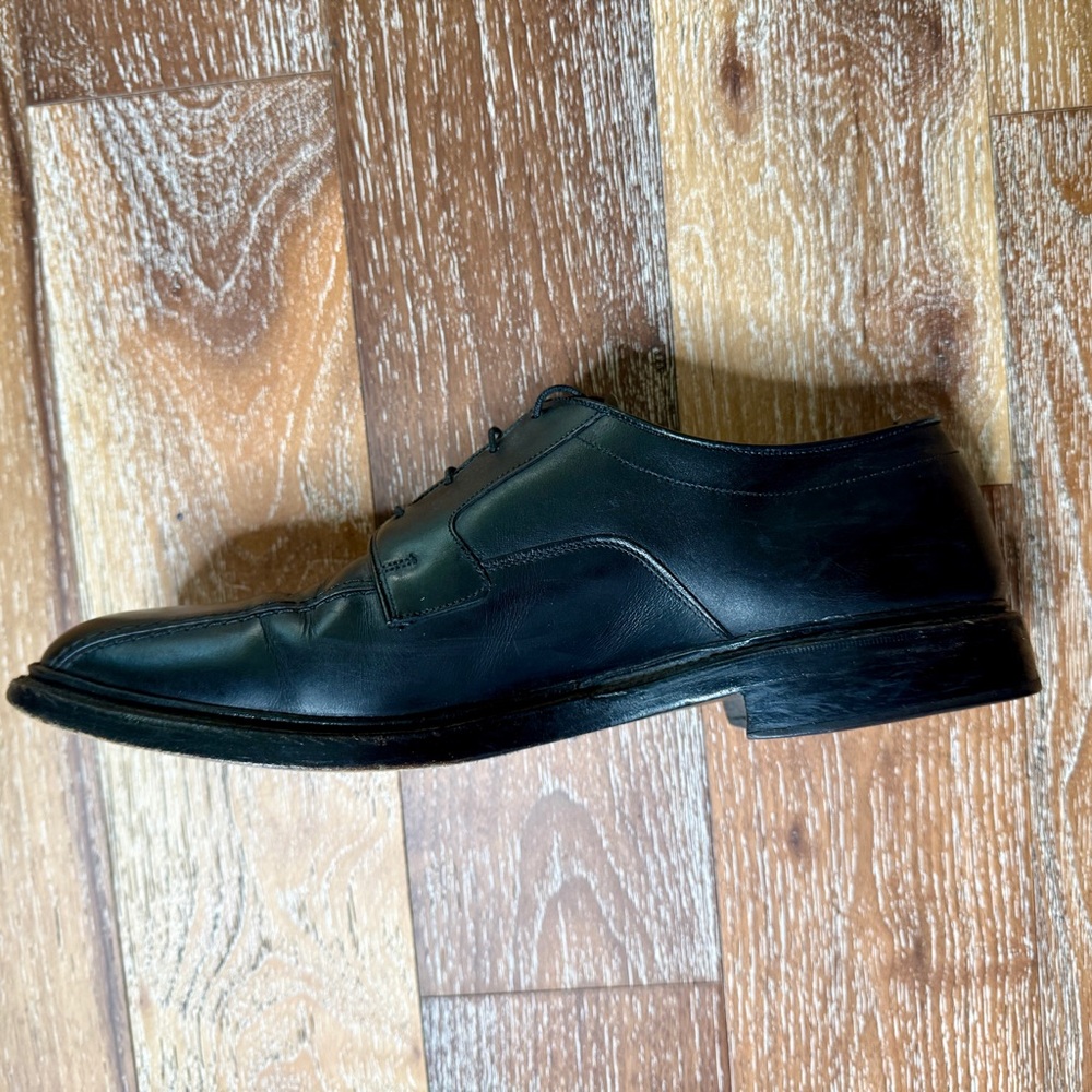 Allen Edmonds Hillcrest Black Leather Men’s Oxford Dress Shoes / Size 11.5 - Picture 3 of 8